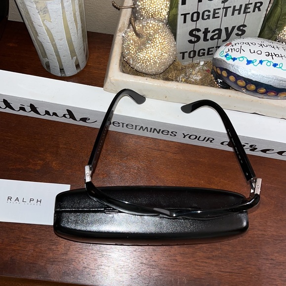 RALPH LAUREN Black Unisex Prescription Sunglasses Style 8040 size 55-16-0 - Picture 4 of 13